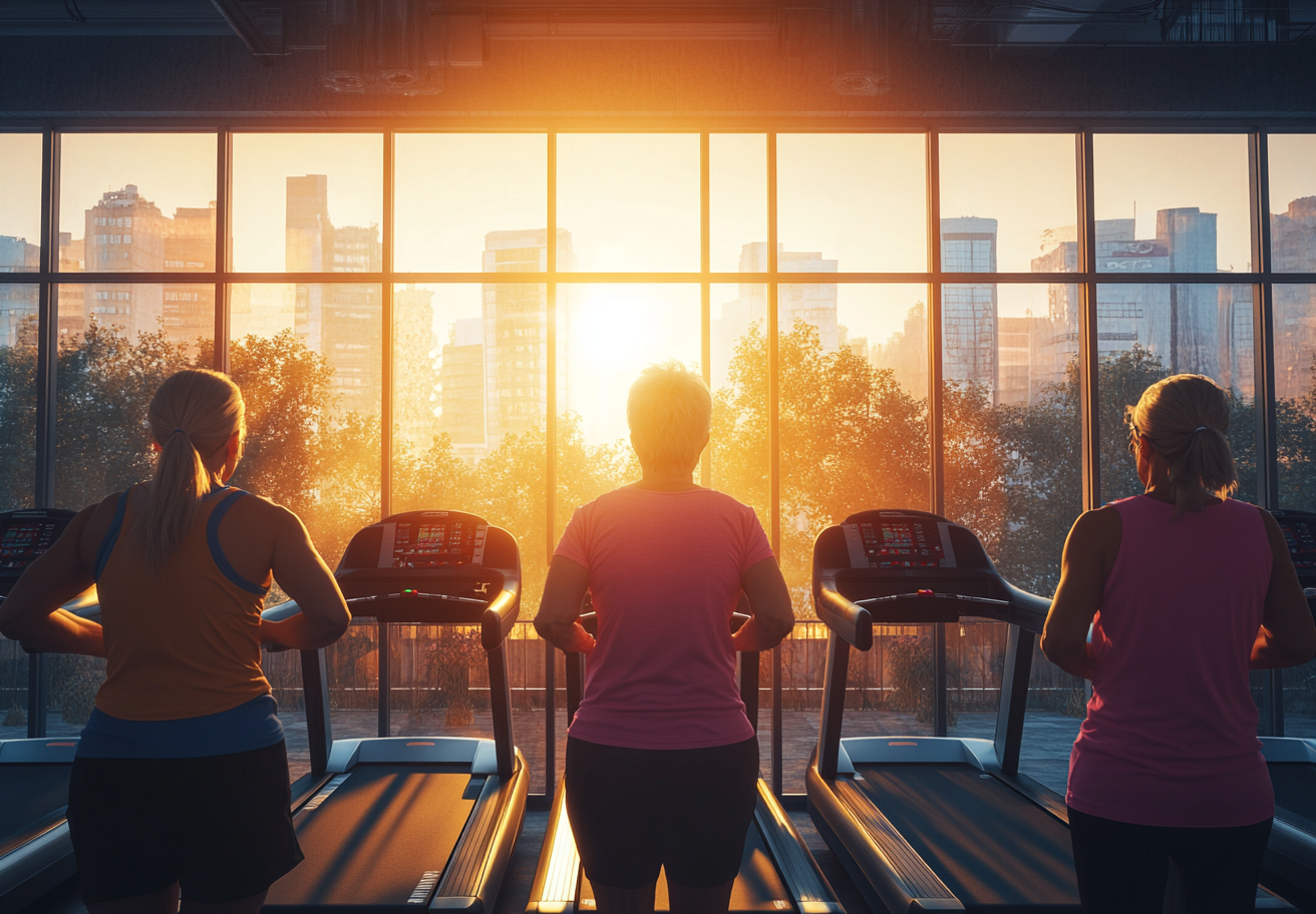 Літня людина демонструє гнучкість